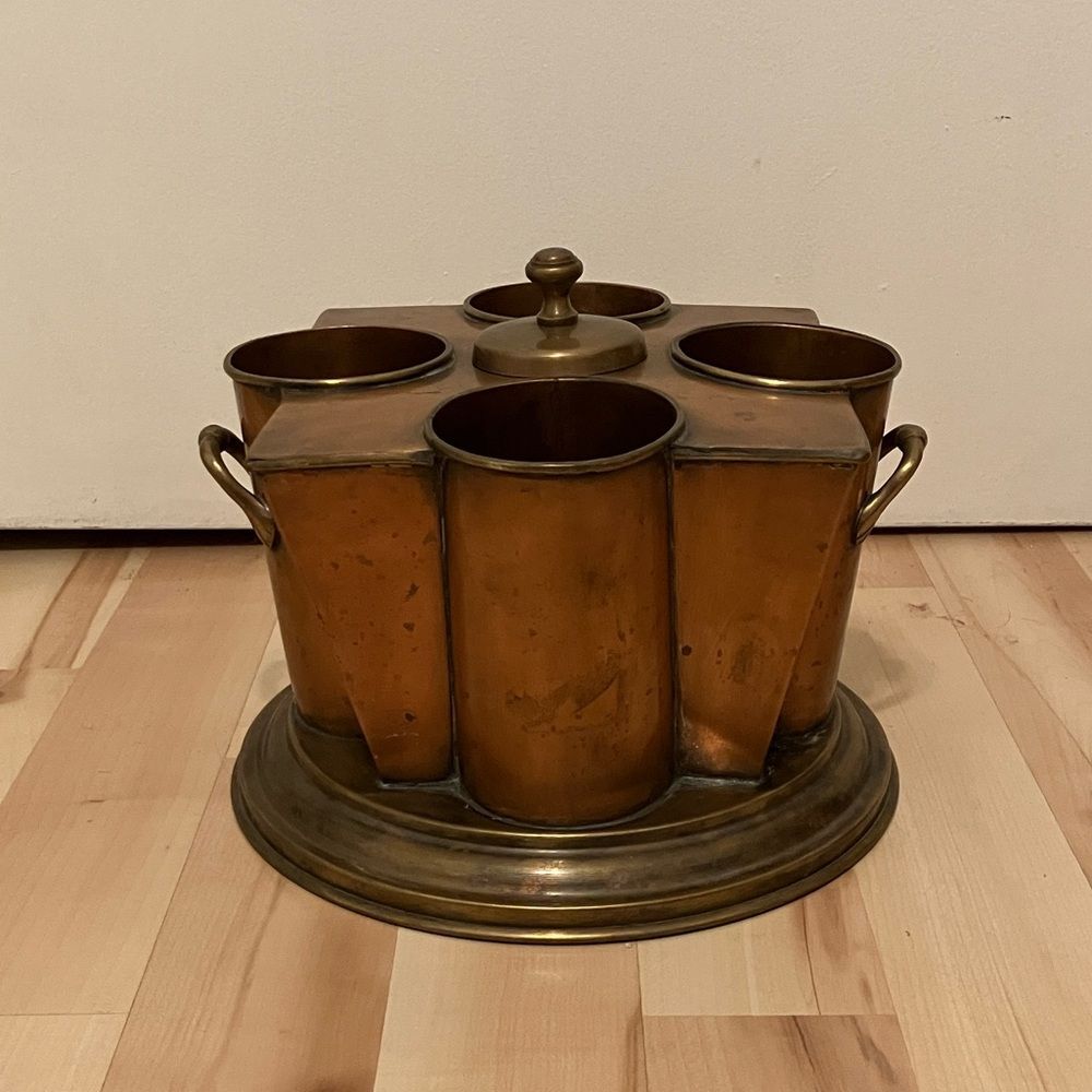Vintage Copper Wine Cooler